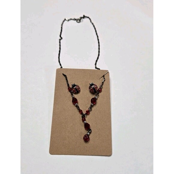 Jewelry Lot Ladybug Love Theme Clean Curated Bundle Free Gift - Picture 11 of 16